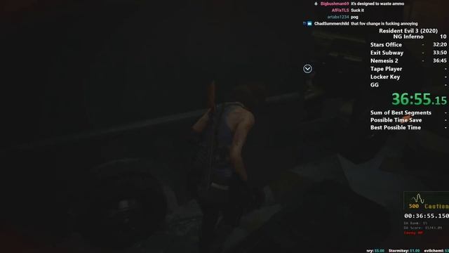 RE3 NG Inferno Speedrun in 1:12:50 (No Item Shop) смотреть онлайн