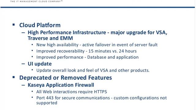 Kaseya Corporate Update & Roadmap - June 2014 смотреть онлайн
