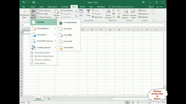 Convert Import JSON File To Excel 2016 Worksheet смотреть онлайн