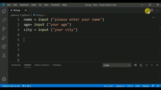 Python tutorial in urdu class 9 Input Function In Python смотреть онлайн