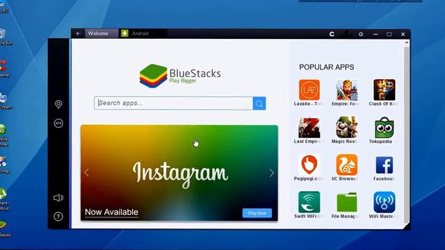 BlueStacks  установка и настройка