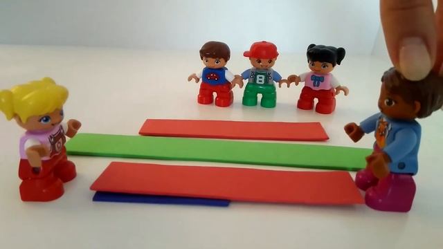 Математика для дошкольников. Занятие № 9. Учим короче - длинее, равной длины. Геометрические фигуры смотреть онлайн