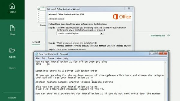 Activate office 2016 pro plus key with installation ID