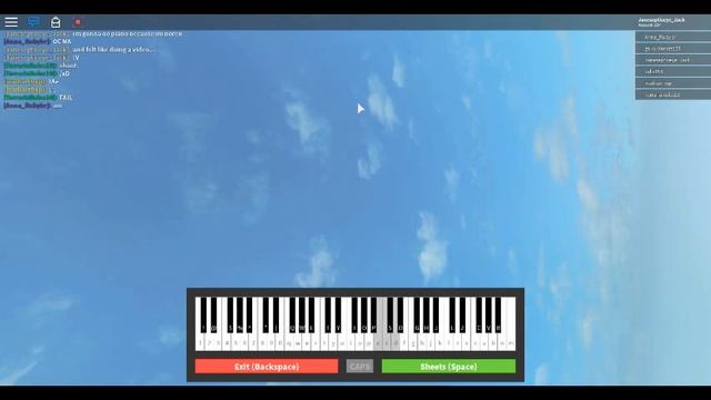 Roblox Fur Elise on Piano (no sheet sorry!) смотреть онлайн