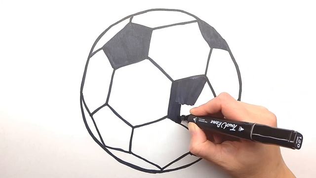 Как нарисовать мячик. Рисунки для детей. Изучаем цвета/РАСКРАСКИ РАЗВИВАШКИ/ смотреть онлайн