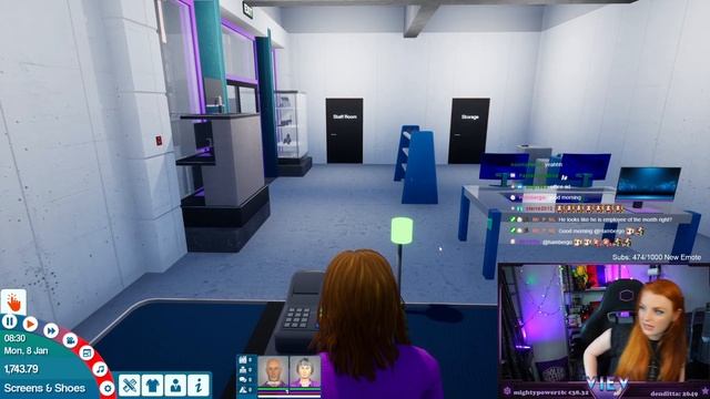 Let's play King of Retail #3 - Time to actually make some money! Store simulator game смотреть онлайн