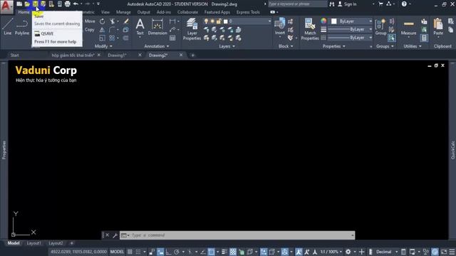 Học AutoCAD | Giáo Trình học AutoCAD 2020 Cơ Bản | Bài 1 смотреть онлайн