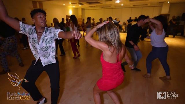 Esteban Vg & Val Levenez - social dancing @ Paris salsa marathON2 смотреть онлайн