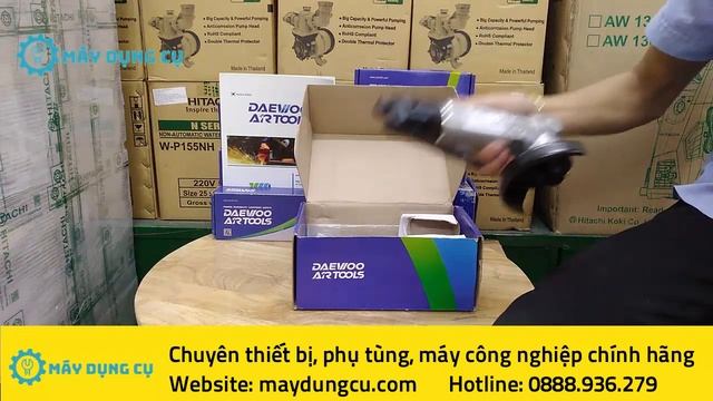 Bán Máy mài hơi 100mm Daewoo DAG-100LP chính hãng |0888958836 смотреть онлайн