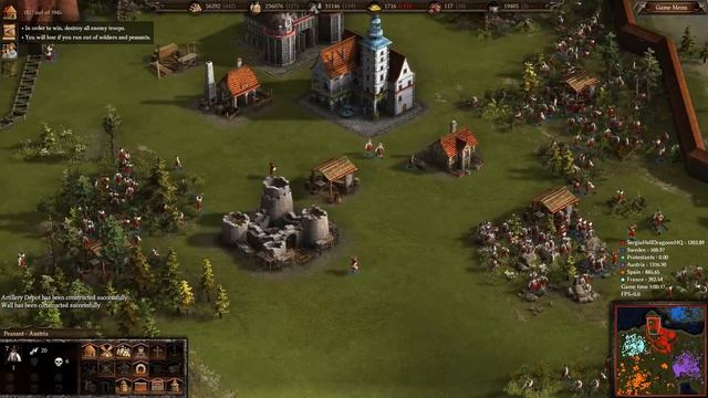 Cossacks 3 - Mission 3 THIRTY YEARS WAR | Three Wars [IMPOSSIBLE Difficulty] смотреть онлайн