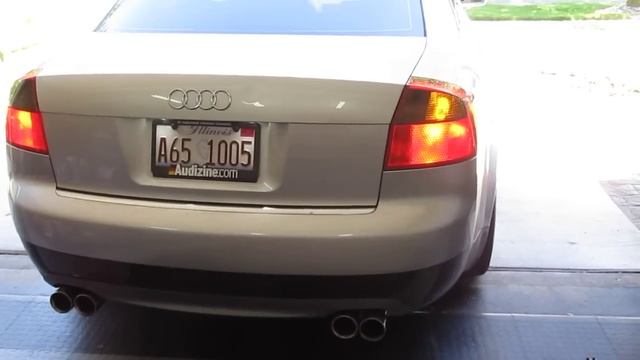 B6 A4 3.0 LED rear turn signal demo смотреть онлайн