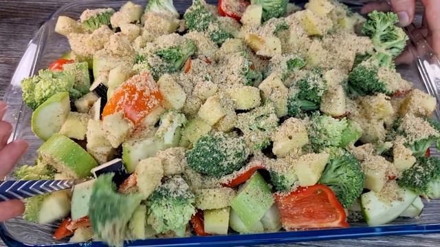 Alles Mischen Und Das Ergebnis Wird Köstlich! Gemüse Wird Schmackhafter Als Fleisch. Neues Rezept!