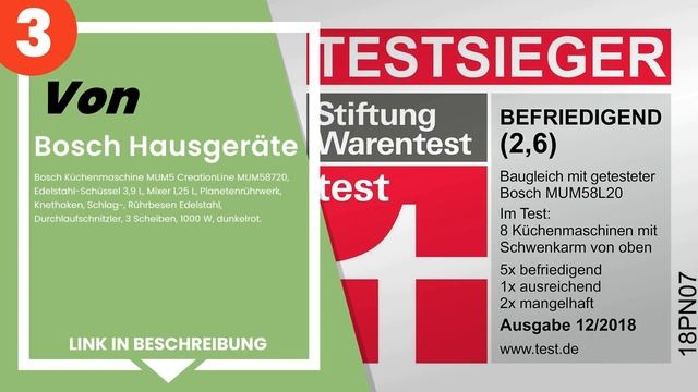 Die 4 besten Bosch-Food Processors смотреть онлайн