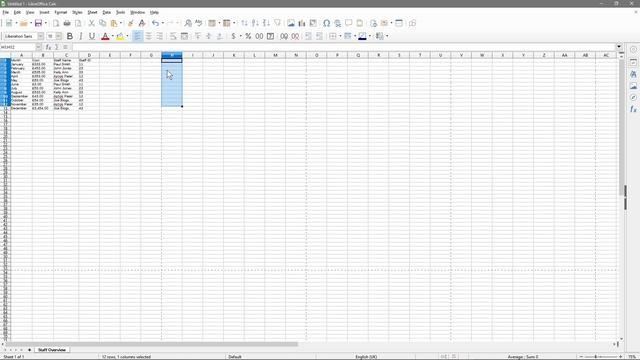 Libre Office Calc Spreadsheet - Cell Borders Tutorial - [ Libre Office Calc 6 Tutorial ] смотреть онлайн