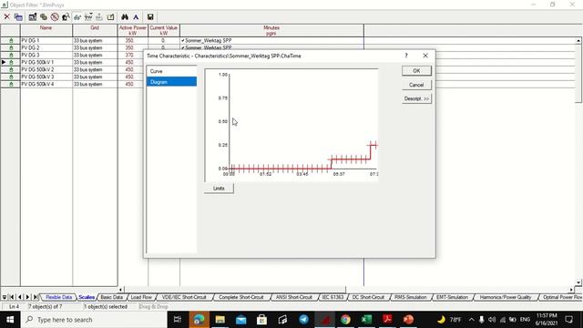 IEEE 33 Bus System in DigSilent. Load Scaling and Generation scaling. смотреть онлайн