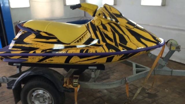 тюнинг пленкой, винилография гидроцикла. INDIVIDUAL-DESIGN.RU смотреть онлайн