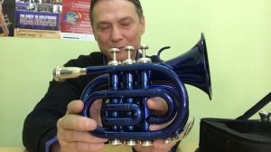 Что такое "карманная" труба. Pocket trumpet Merano - made in China
