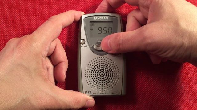 Sangean DT-210 Portable Radio Evening AM смотреть онлайн