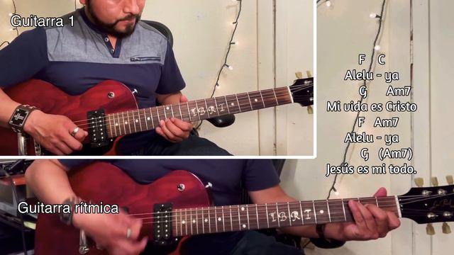 Mi vida es Cristo ( la IBI y sovereign Grace) cover guitarra eléctrica. Letra y acordes смотреть онлайн