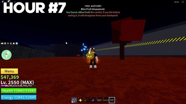 I Spent 100 Hours FRUIT HUNTING In Blox Fruits! (full Movie)