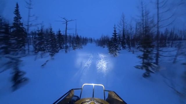 Покатушки на снегоходах 8.01.2019 на речку ВАЛЕК+нашли ИЗБУ Ч.1 Arctic Cat, BRP Ski-Doo смотреть онлайн