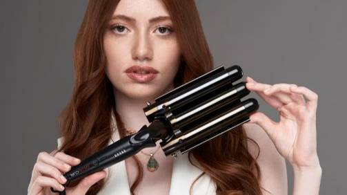 Щипцы тройные линейки SALON CURL от бренда GA.MA Professional