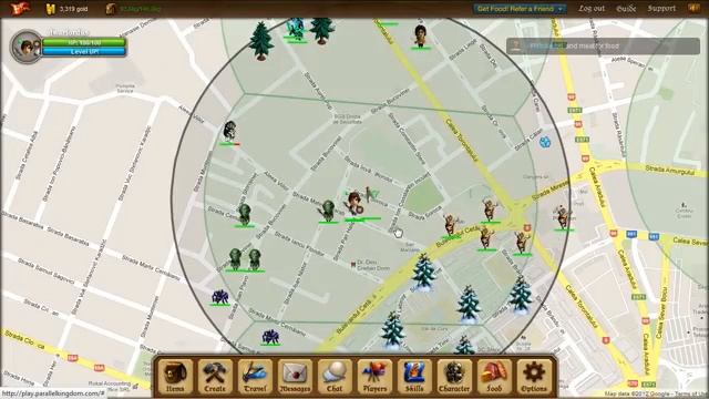 Parallel Kingdom Age of Thrones - gameplay смотреть онлайн