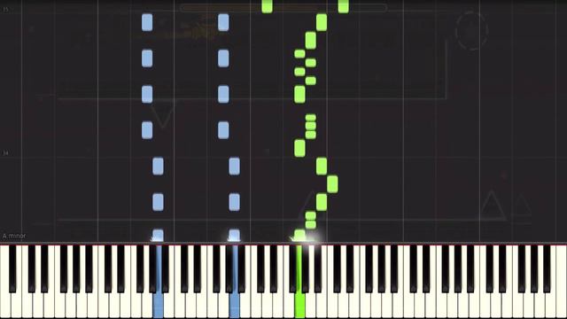 BASE AFTER BASE — Piano Cover (Geometry Dash) смотреть онлайн