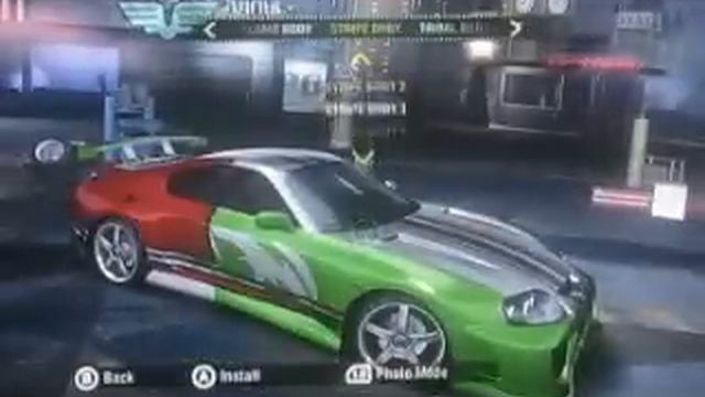 NFS Carbon Tuning Toyota Supra смотреть онлайн