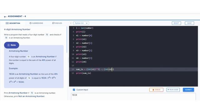 4 Digit Armstrong Number | Assignment 4 | Python coding tips tricks | Nxtwave ccbp 4.0 telugu | CCB смотреть онлайн