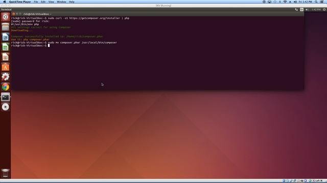 Symfony Fundamentals 1.3 - Using Composer and Symfony to install our first project. смотреть онлайн