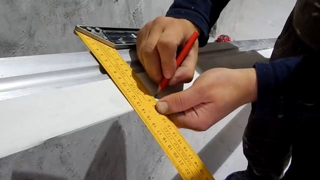 Установка маяков для штукатурки _ Как установить маяки