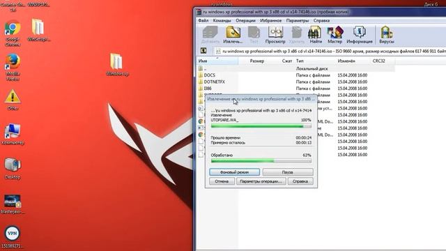 Запись Windows xp на ФЛЕШКУ через программу WinSetupFromUSB смотреть онлайн