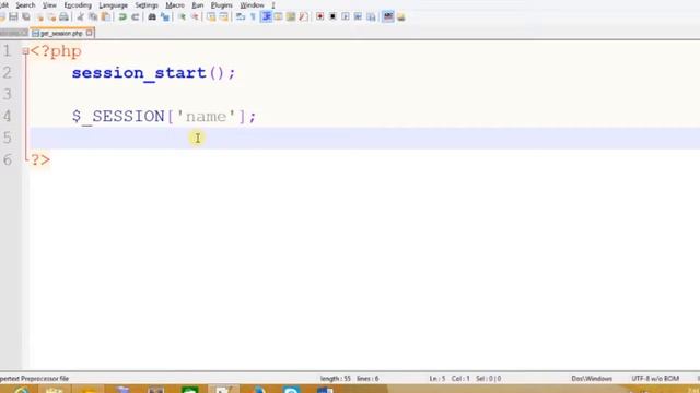 64 setting PHP Session смотреть онлайн