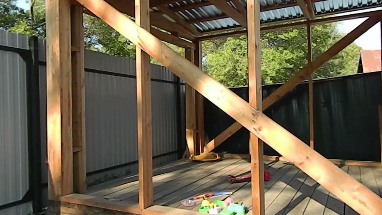 Гараж, постройка, продолжение ч. 3