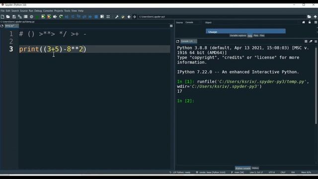 Operator Precedence | Associativity | Python Full Course | Part-7 | Hindi смотреть онлайн