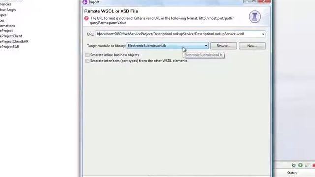 WID7's WSDL and XSD Import смотреть онлайн