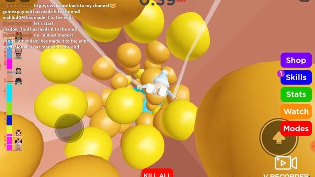 Playing fall of hell (Roblox) смотреть онлайн