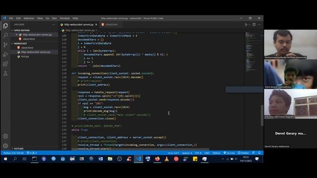 Pemrograman Jaringan - Kelompok 1(Tugas WebSocket) смотреть онлайн