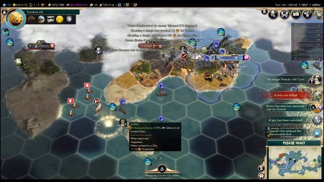 Civilization 5 - Ep. 7 - Community Patch Project as Byzantium - Let's Play - Gameplay смотреть онлайн