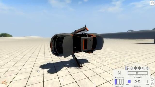 Lexus SC300 Crashtest  BeamNG.drive + Downloadlink
