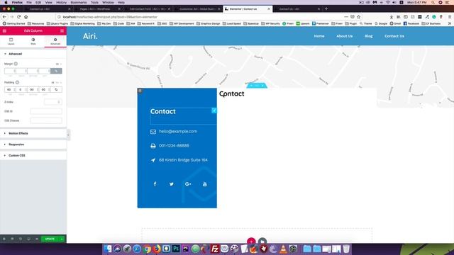 WordPress [#30] Build Your Website Contact Us Page | Elementor WordPress Page Builder Tutorial смотреть онлайн