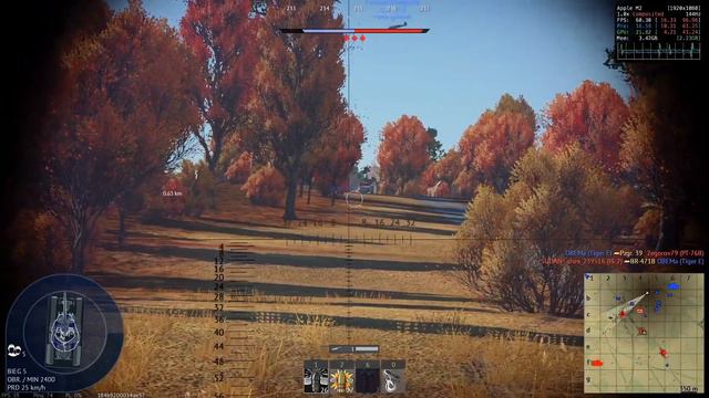 WAR THUNDER MAC MINI M2 Native Gameplay #macminim2 #macminigaming