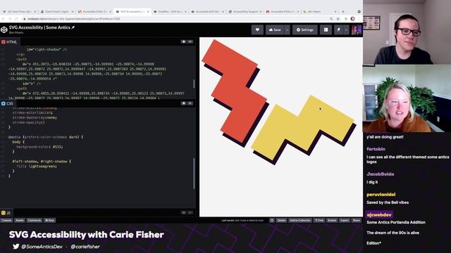 SVG Accessibility (with Carie Fisher) | Some Antics смотреть онлайн