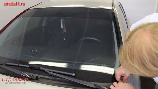 дефлектор лобового стекла Стрелка-2 для TOYOTA AVENSIS смотреть онлайн