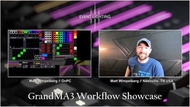 #2 GrandMA3 show file programming - Matt Wimpelberg Nashville Tennessee - Podcast Video смотреть онлайн