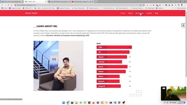 #protfolio preview react app смотреть онлайн