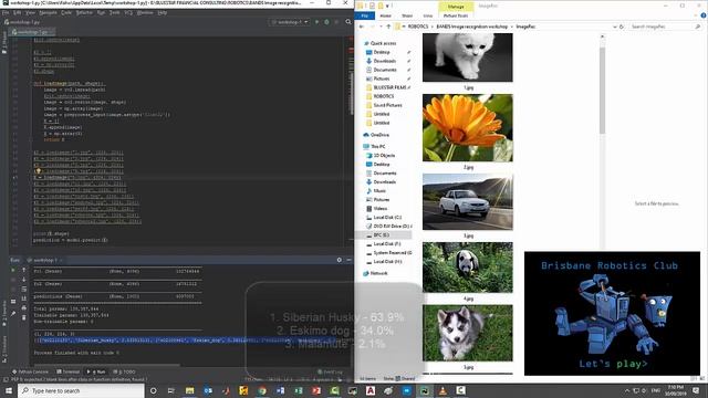Image recognition using Keras Tensorflow on PyCharm. смотреть онлайн
