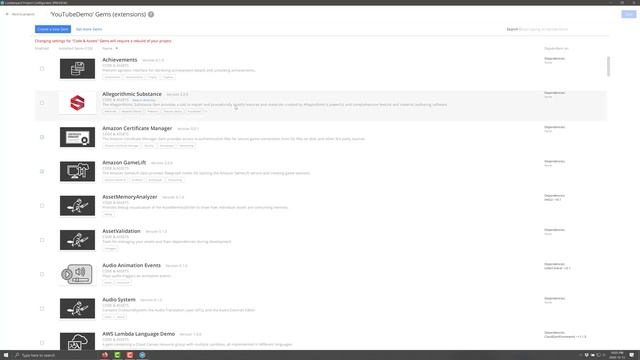 Amazon Lumberyard 1.27 Released