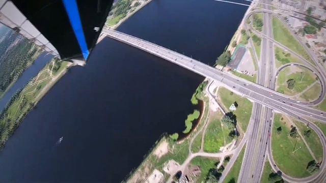 РИГА с высоты птичьего полёта, СЕРДЦЕ ушло в пятки смотреть онлайн